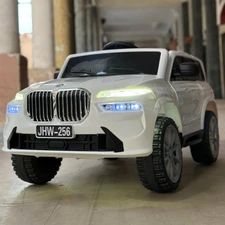Детский электромобиль M 6366EBLR-1 белый BMW с EVA колесами